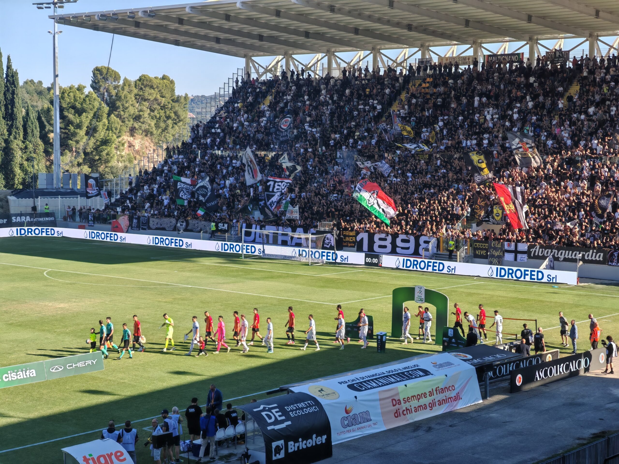 Padova-Ascoli, verso il primo esodo bianconero. De Pieri: «Speriamo di ripeterci all’Euganeo»