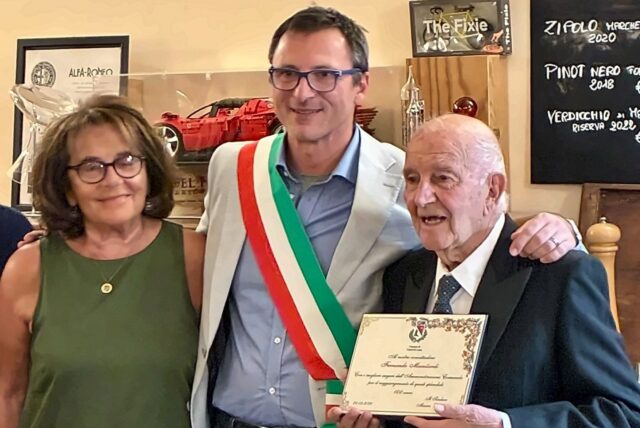 Cento anni per Fernando Manilardi, memoria storica della città
