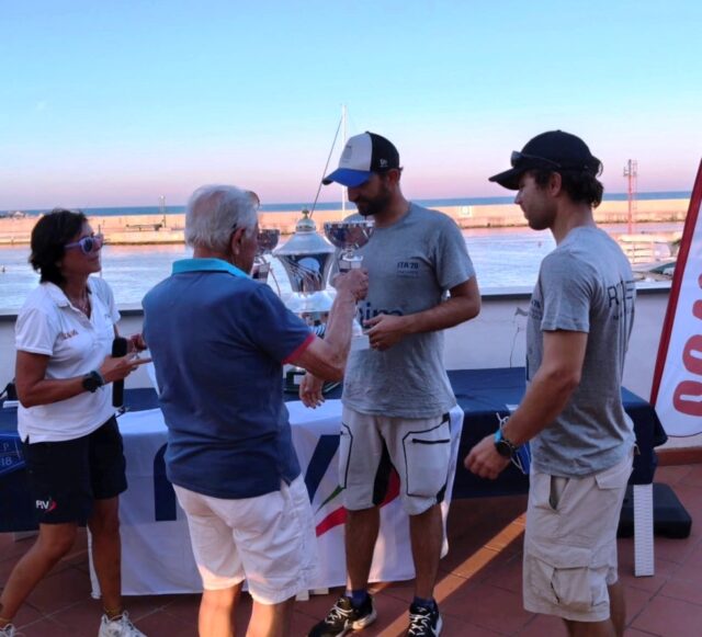 Pincherle e Carincola sul podio del Campionato italiano Flying Dutchman