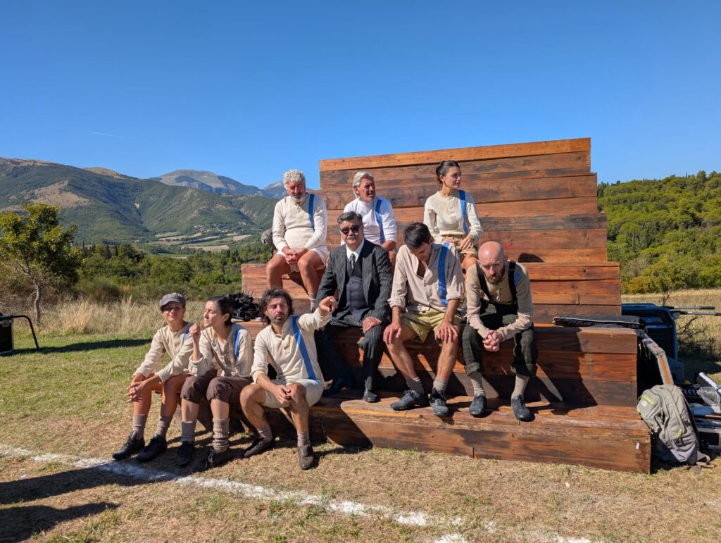 Primo ciak per “Italia Germania ‘44”, la leggendaria partita di Sarnano. Agostini: «Vicenda custodita nella nostra memoria»