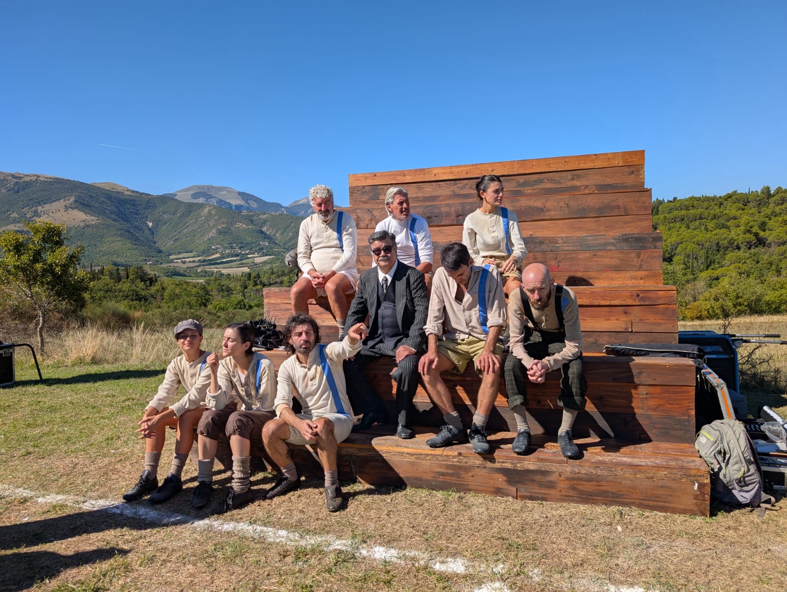 Primo ciak per “Italia Germania ‘44”, la leggendaria partita di Sarnano. Agostini: «Vicenda custodita nella nostra memoria»