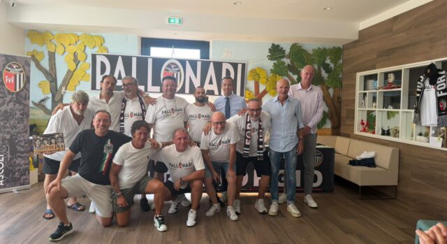 Ascoli, nasce il club “Pallonari” di Montegiorgio: a pranzo con Carillo, Agostini, Zaini e Pierantozzi