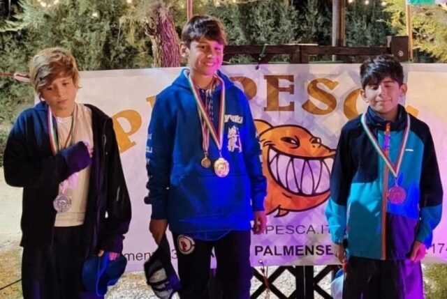 Surf casting, Pietro Maloni campione italiano under 12
