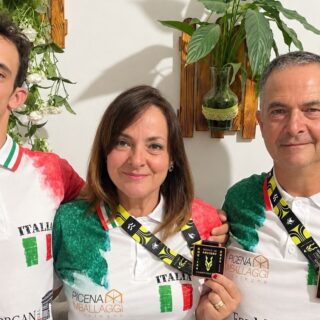 Doppio bronzo mondiale per la famiglia Pizzingrilli-Mattei, Daniel tra i migliori sei arcieri del mondo