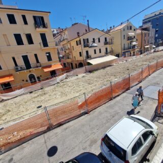 Via Montebello, scatta la chiusura: il cantiere entra in una nuova fase