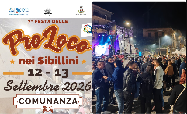 Dodici Pro Loco, un’unica grande piazza: Comunanza celebra il gusto dei Sibillini