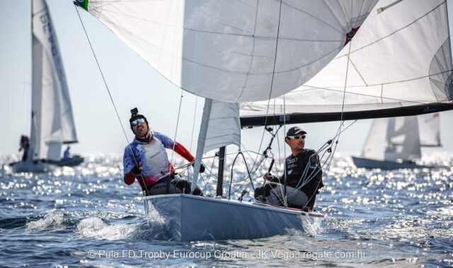 Vela, Pincherle e Carincola vincono l’Eurocup Flying Dutchman in Croazia Vela, Pincherle e Carincola vincono l’Eurocup Flying Dutchman in Croazia
