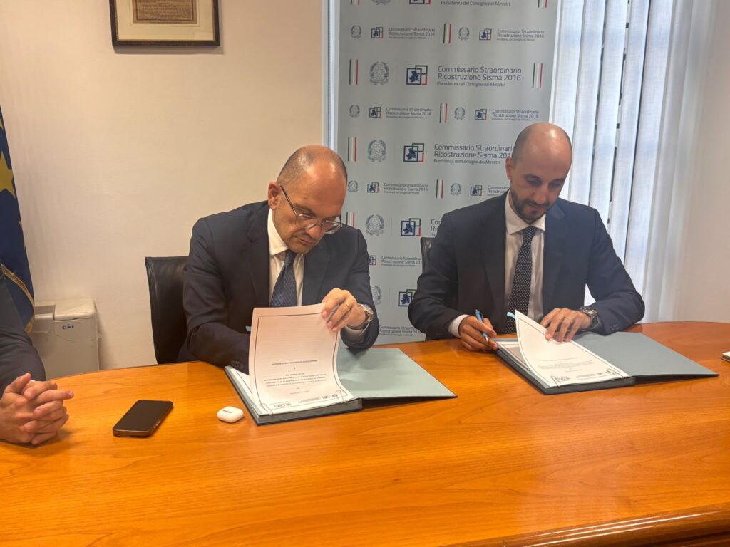 Ricostruzione, protocollo d’intesa tra Struttura commissariale e Organizzazione per le migrazioni Ricostruzione, protocollo d’intesa tra Struttura commissariale e Organizzazione per le migrazioni