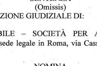 “Costruire Sostenibile” in liquidazione, l’Ascoli precisa. Ma la sentenza parla di “già Distretti Ecologici Spa” “Costruire Sostenibile” in liquidazione, l’Ascoli precisa. Ma la sentenza parla di “già Distretti Ecologici Spa”