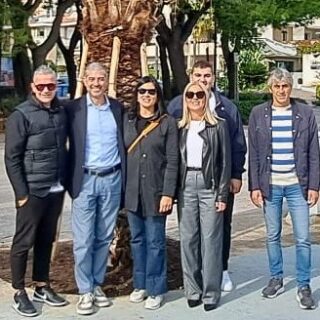 Due nuove palme sul lungomare, il gesto della Fondazione Sambenedettese
