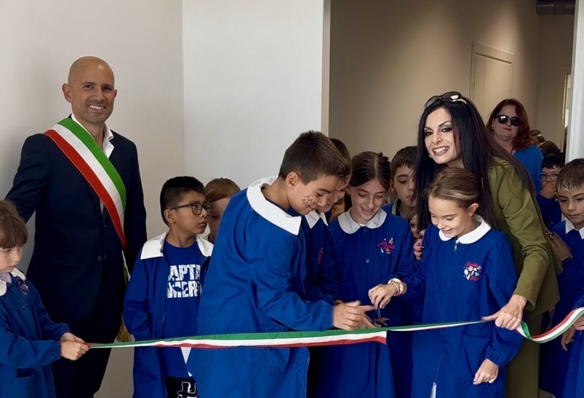Inaugurata la nuova mensa della scuola primaria “Peppino Impastato”